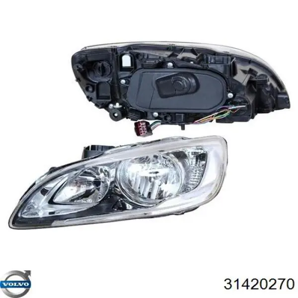 Основна фара - вставка Volvo 31420270 ціна, від 262.69 USD