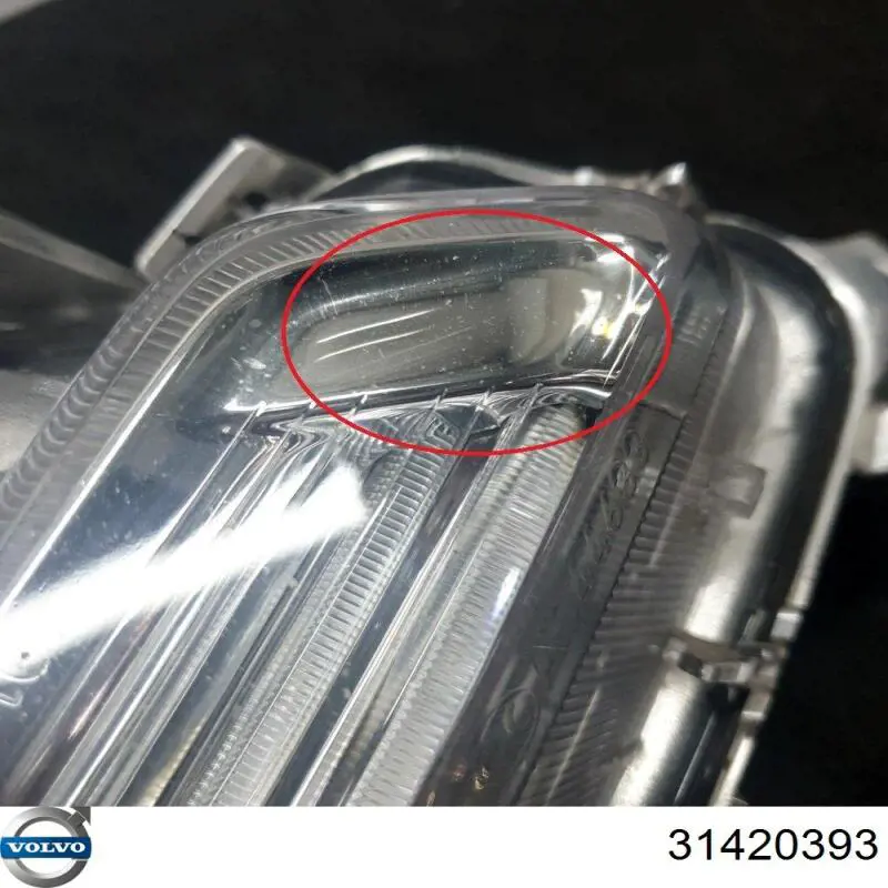 Габарит передній лівий Volvo 31353287 ціна, від 162.18 USD