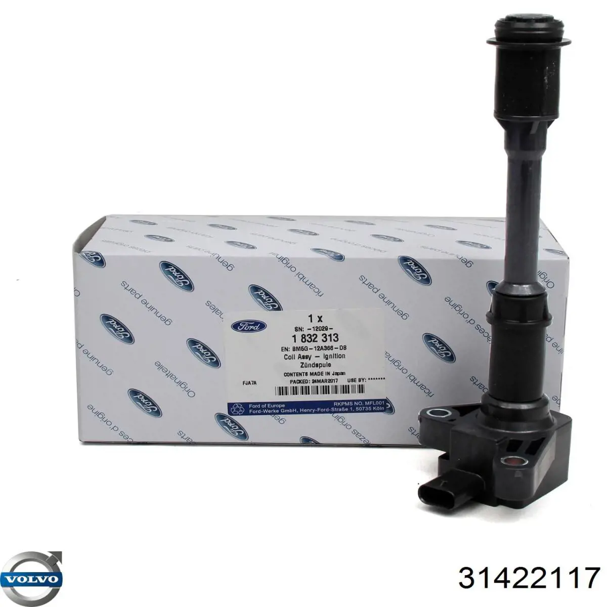 Котушка запалювання Ashika BO0314JM ціна, від 17.44 USD