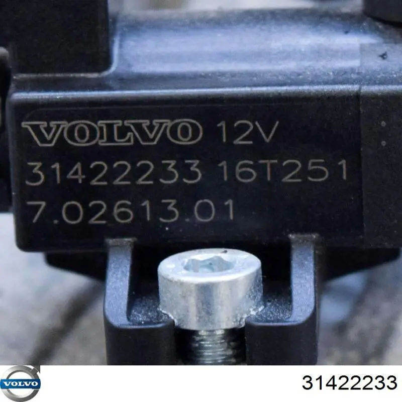Купити 31219977 Volvo Клапан соленоїд регулювання заслонки EGR