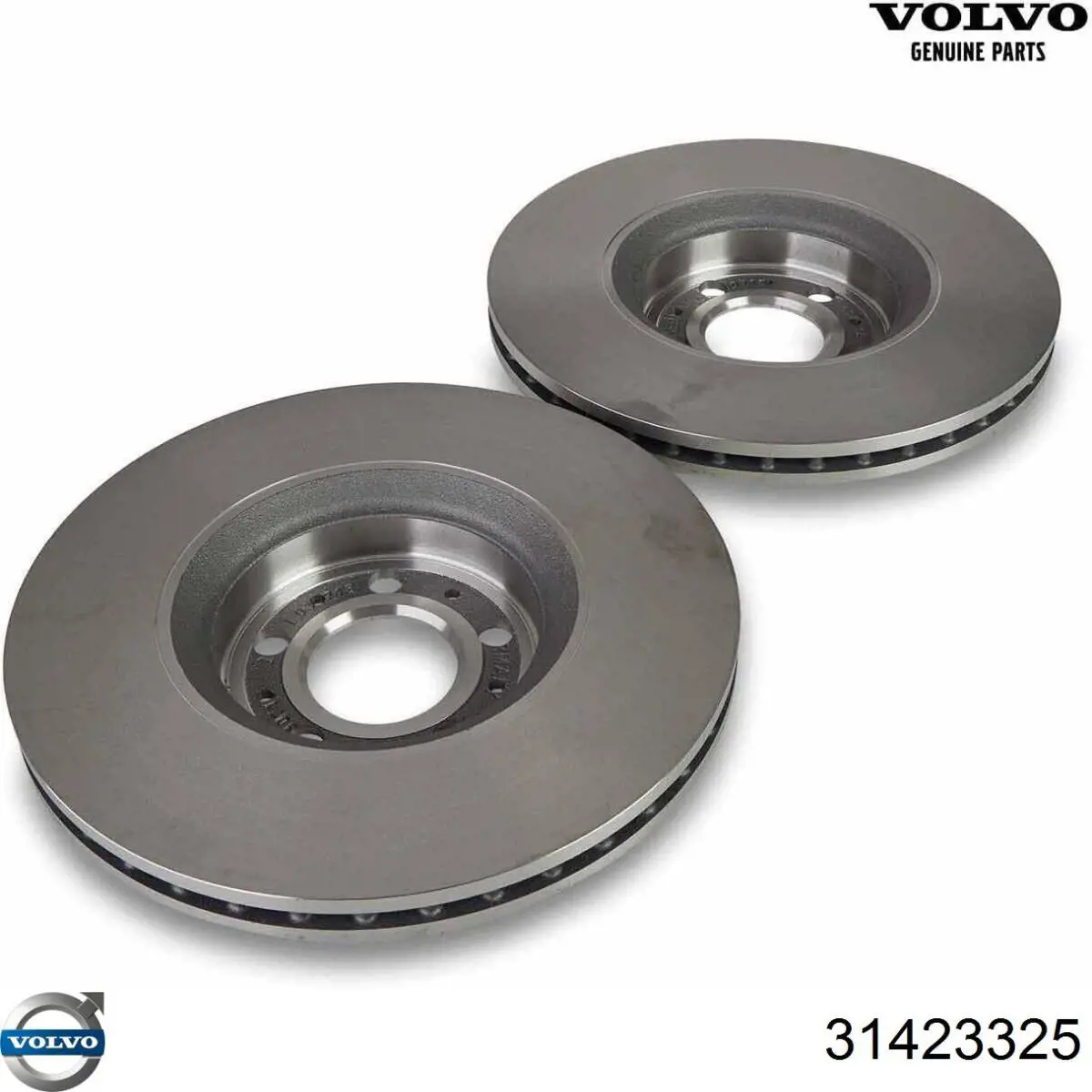 Диск переднього гальма Volvo 31423325 ціна, від 54.72 USD