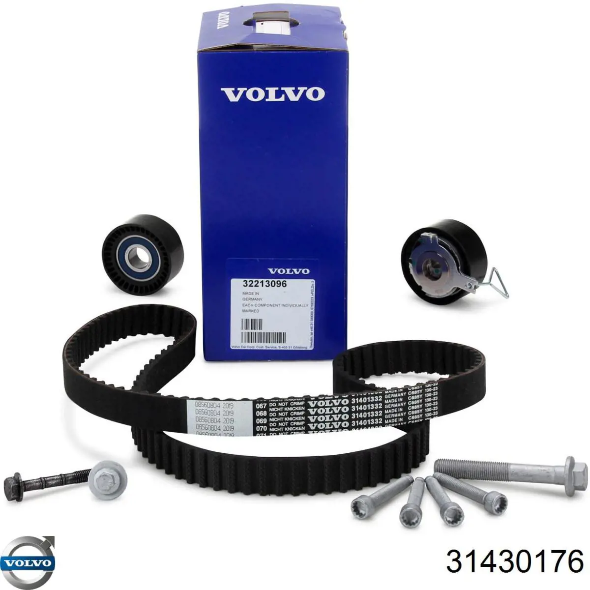 Комплект ГРМ Volvo 31430176 ціна, від 183.17 USD