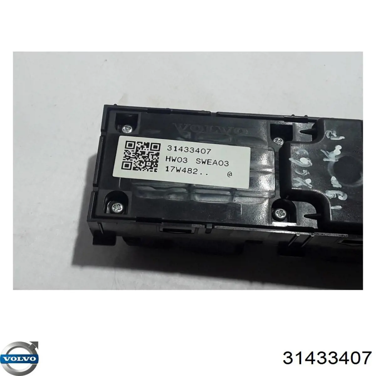 31433407 Volvo Кнопки переднього лівого склопід'ємника