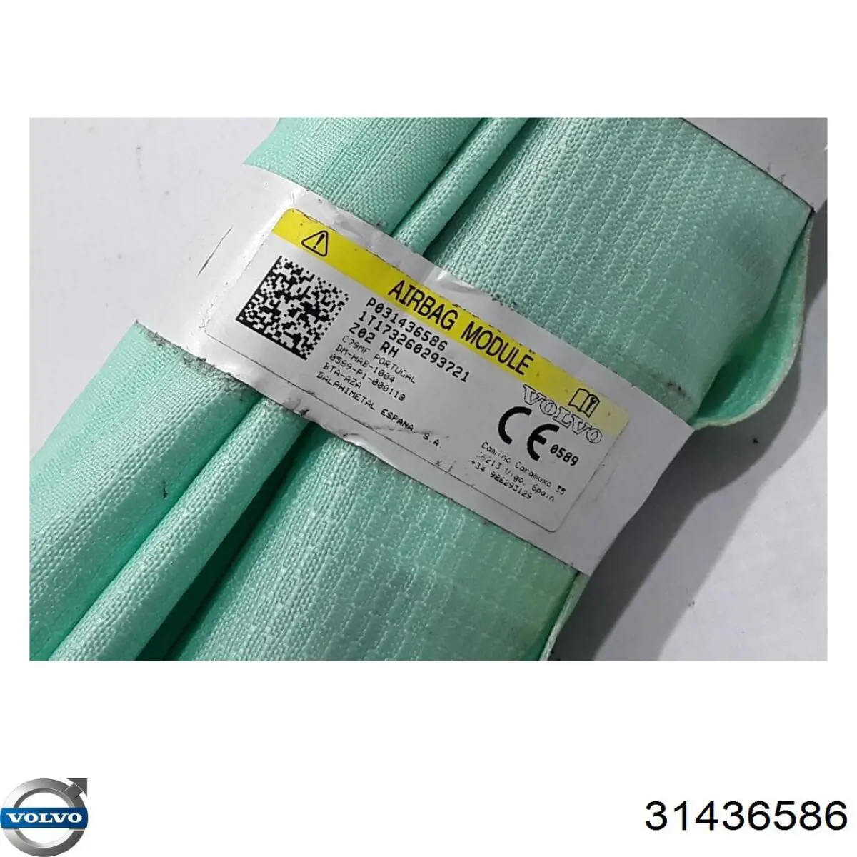 Подушка безпеки, збоку, права, AIRBAG Volvo 31436586 ціна, від 63.34 USD
