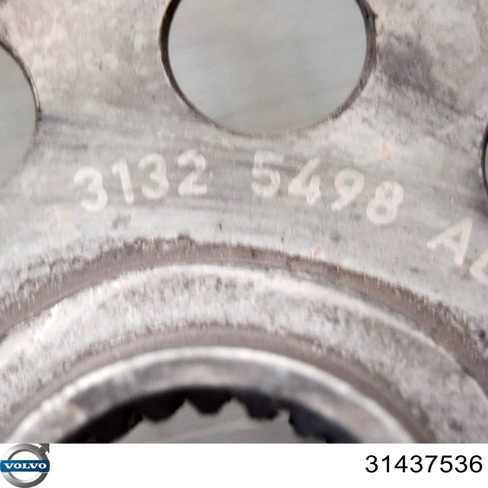 Купити 31437536 Volvo Маховик із зубчастим ободом в зборі