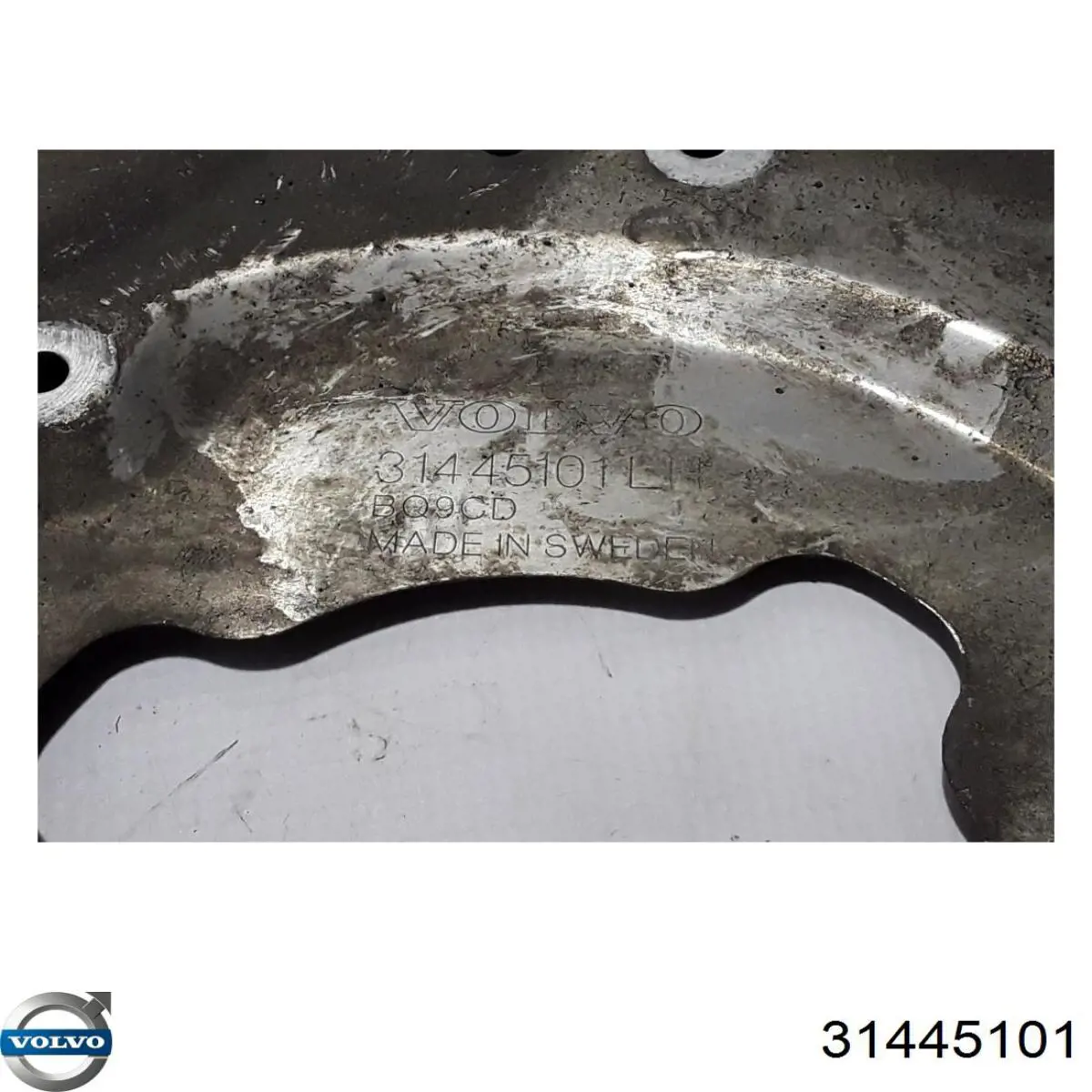 31445101 Volvo Кожух гальмівного диска