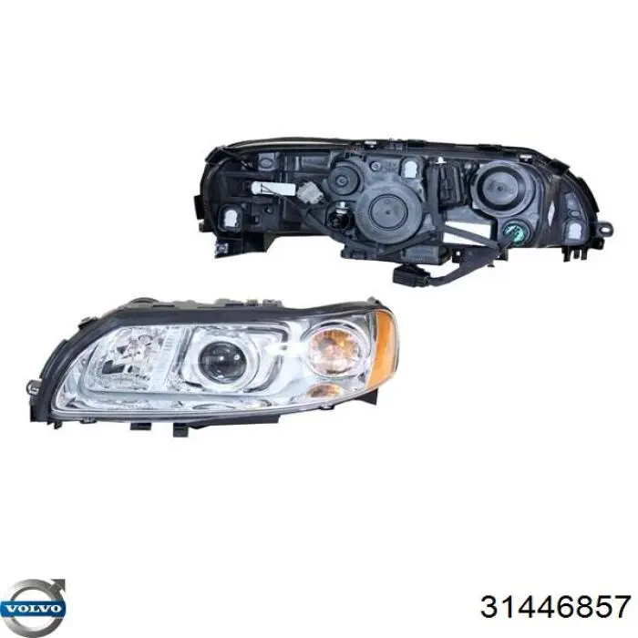 Купити 31446857 Volvo Права блок фара
