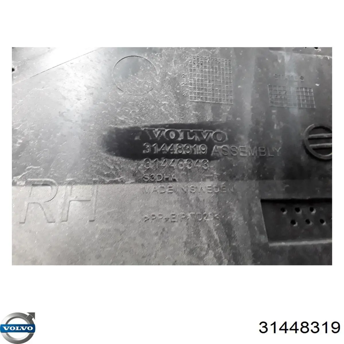 Молдинг задніх правих дверей, нижній 31448319 Volvo