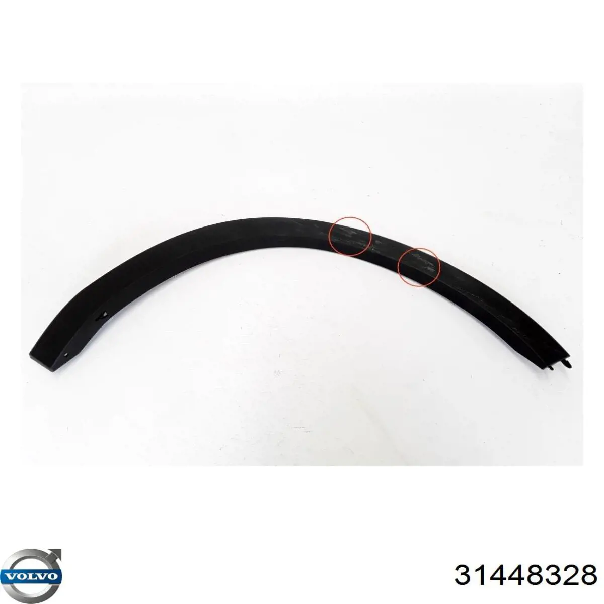 Купити 31448328 Volvo Молдинг арки колеса заднього, лівий
