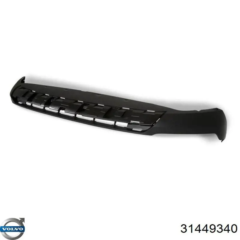 Спойлер переднього бампера 31449340 Volvo