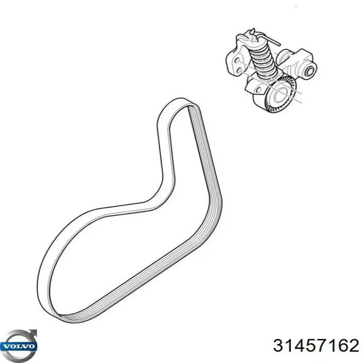 Купити 31457162 Volvo Щітка задня