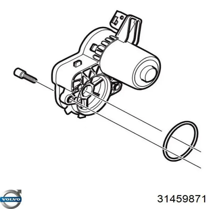 Купити 31459871 Volvo Повітромір