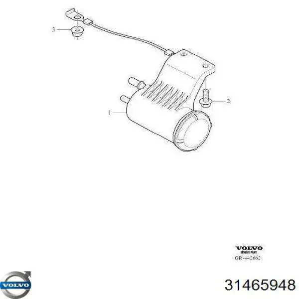 31465948 Volvo Фільтр палива