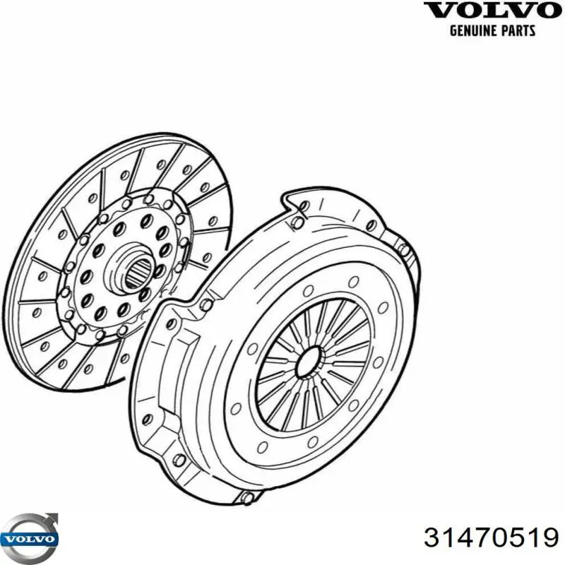 Купити 31470519 Volvo 