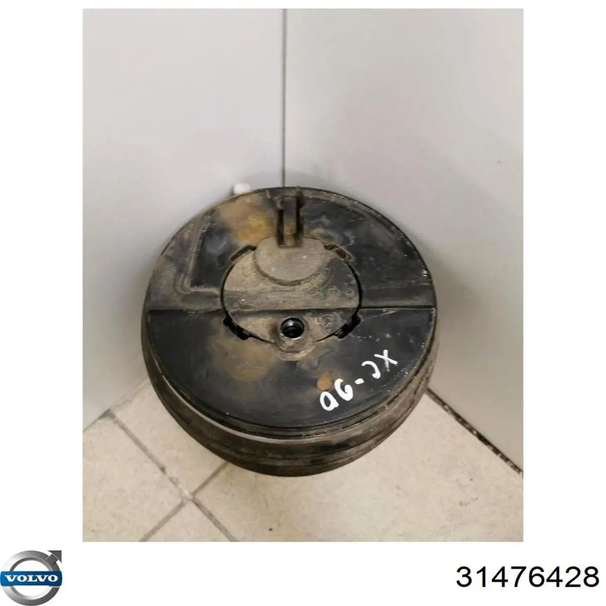 Пневмоподушка/Пневморессора моста заднього 31476428 Volvo