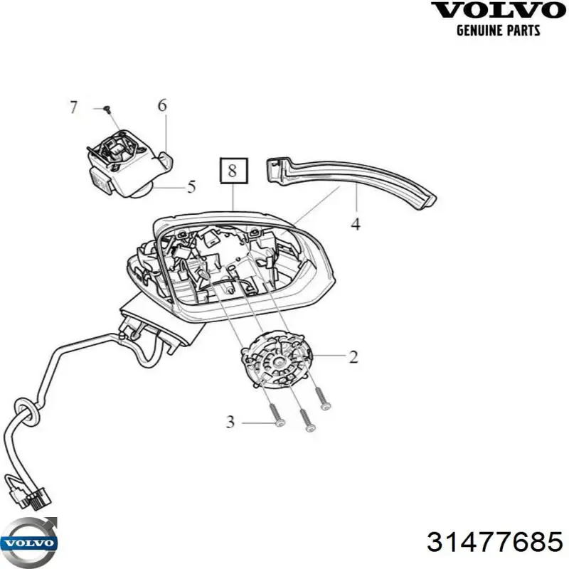 Купити 31477685 Volvo 
