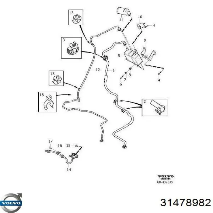 Купити 31478982 Volvo 