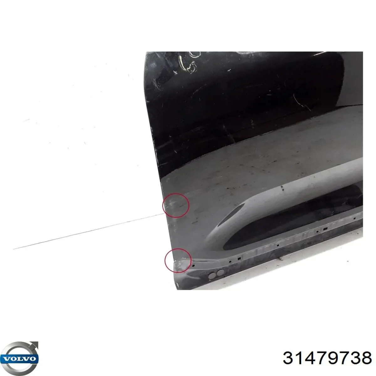 Двері передні, ліві Volvo 32351574 ціна, від 443.41 USD