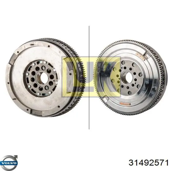 31492571 Volvo Демпферний маховик