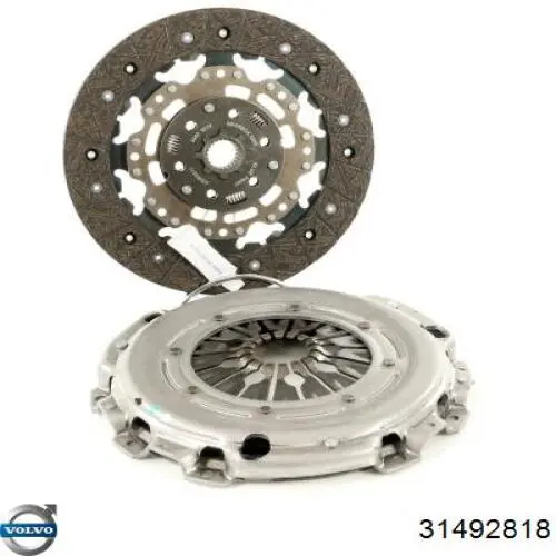 Купити 31325183 Volvo Комплект зчеплення (диск, корзина, підшипник)