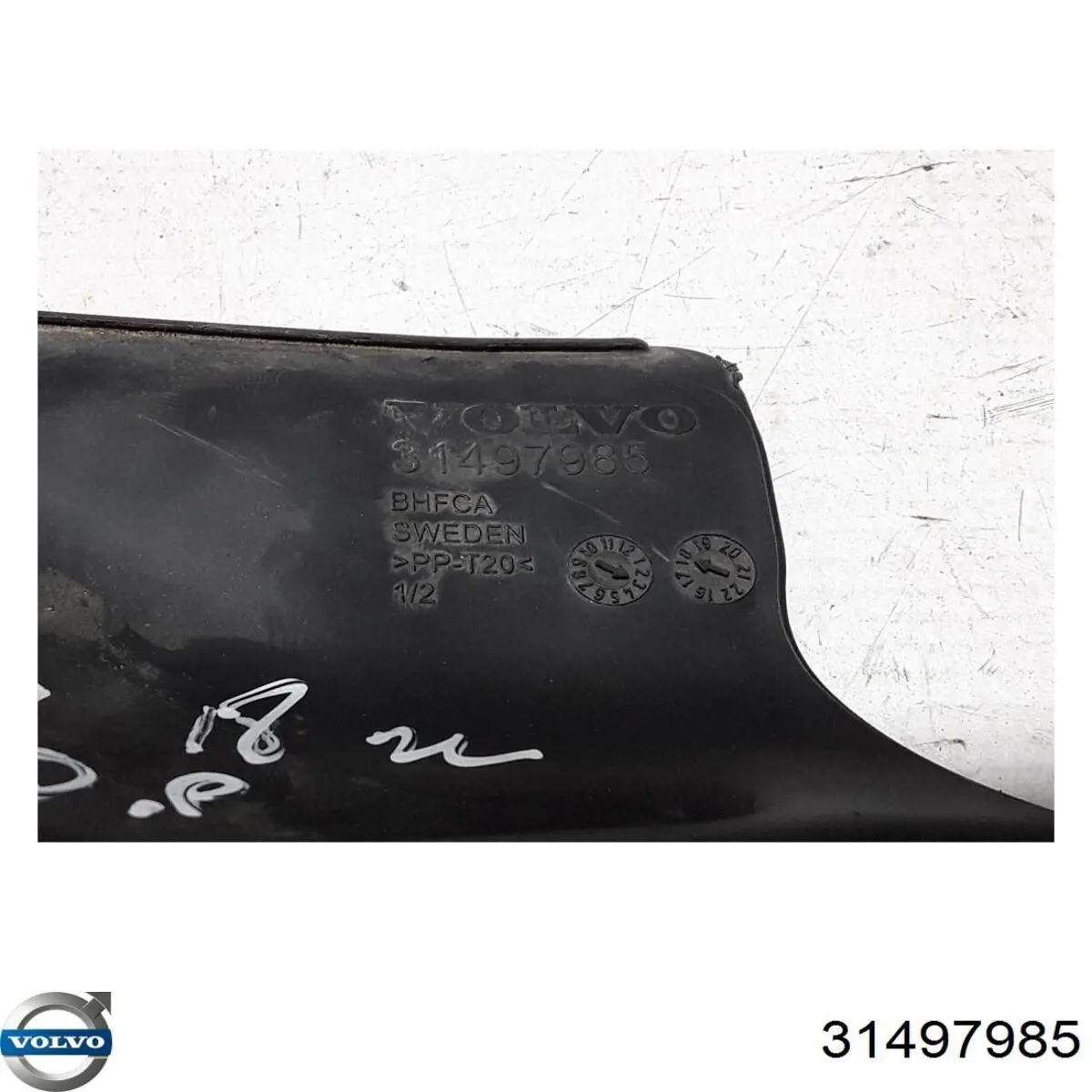 Захист двигуна, правий 31497985 Volvo