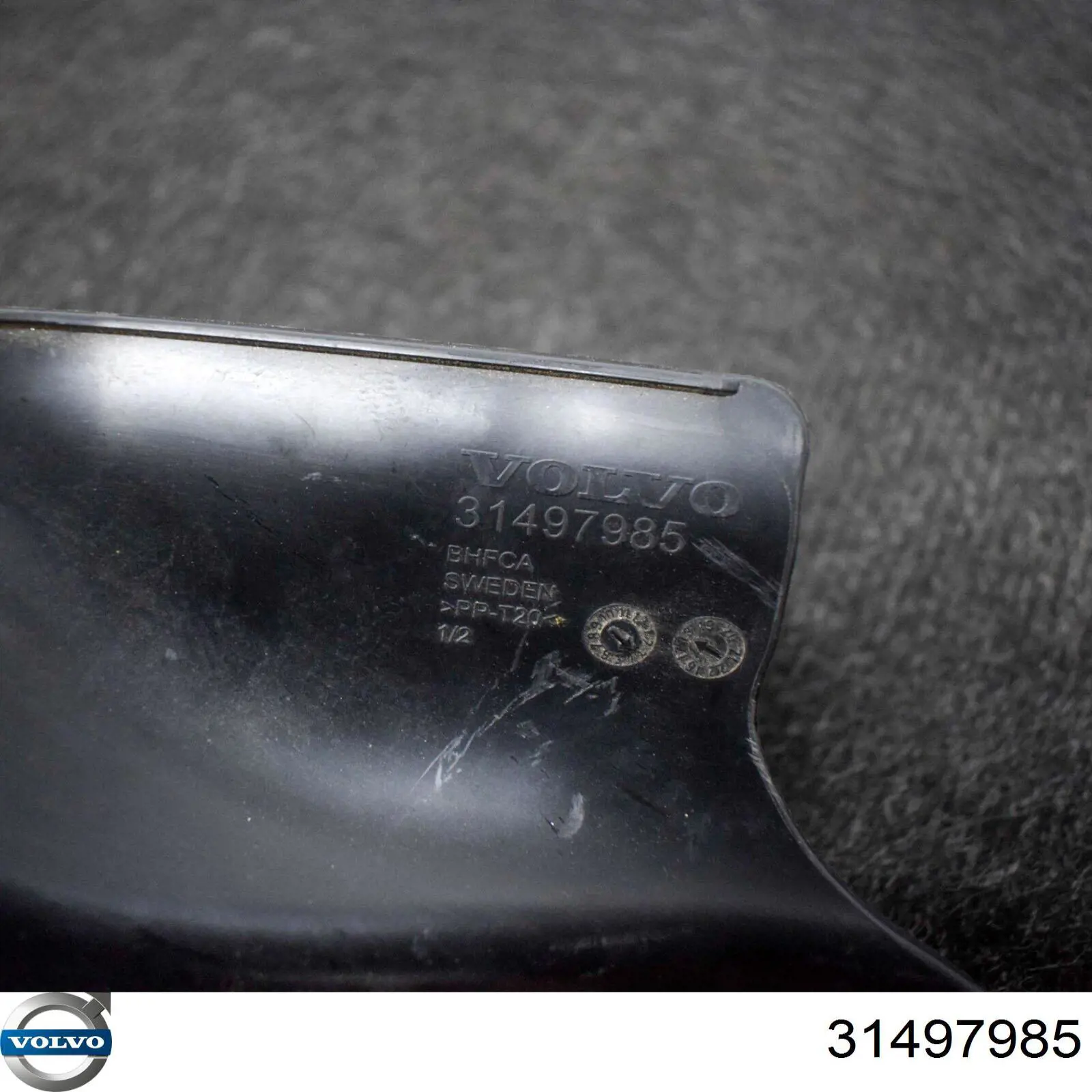 31497985 Volvo Захист двигуна, правий