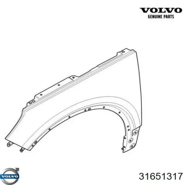  Volvo 31651317 ціна, від 630.51 USD