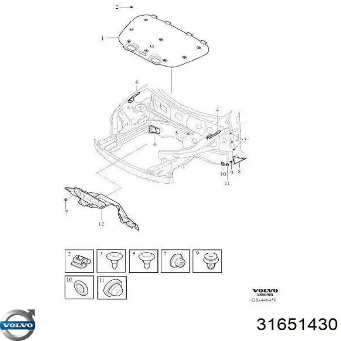  Volvo 31651430 ціна, від 25.31 USD