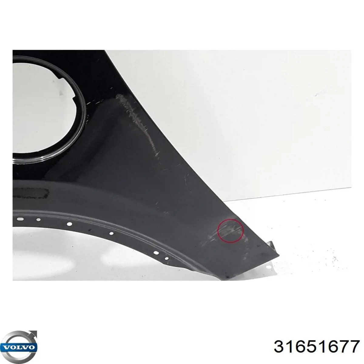 Ліве переднє крило Volvo 31651677 ціна, від 423.80 USD