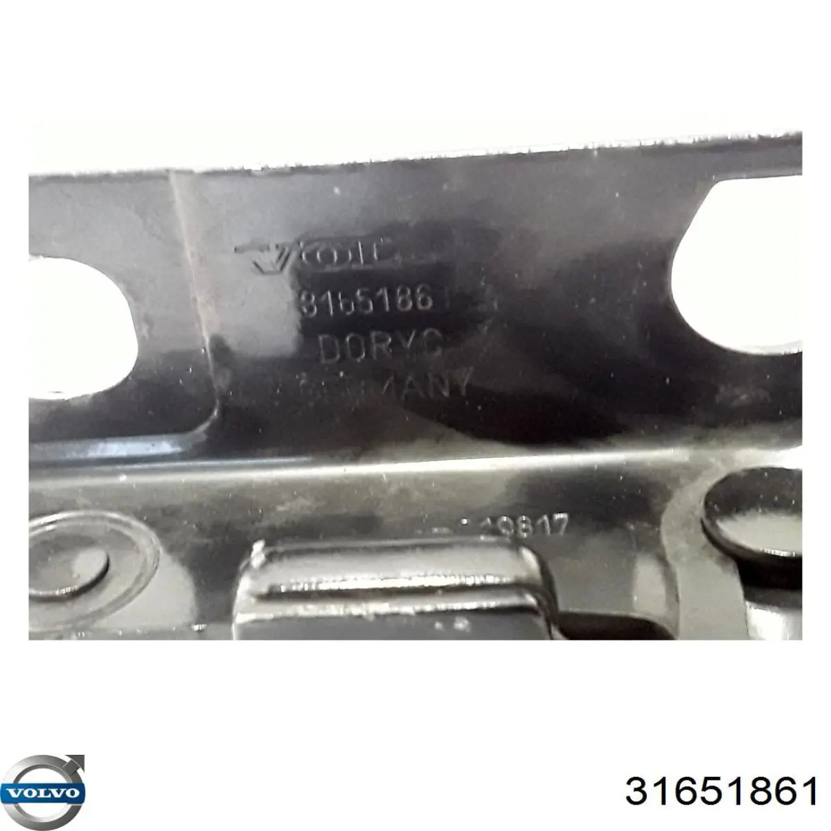 Купити 31424544 Volvo Шарнір капота правий