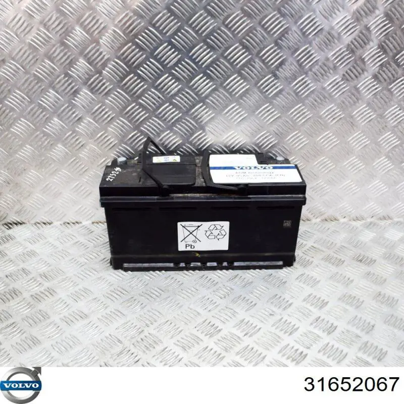 31652067 Volvo Акумуляторна батарея, АКБ