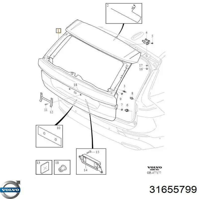  Volvo 31655799
