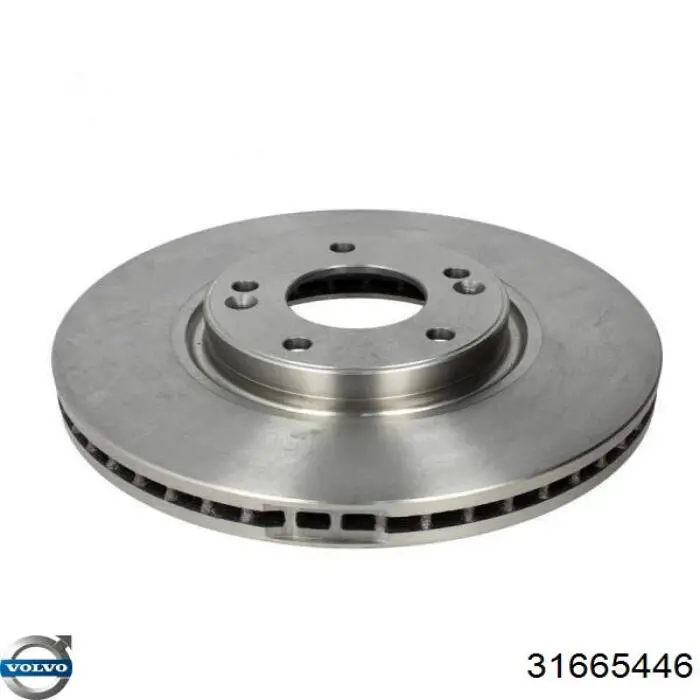 Диск переднього гальма Volvo 31665446 ціна, від 77.14 USD