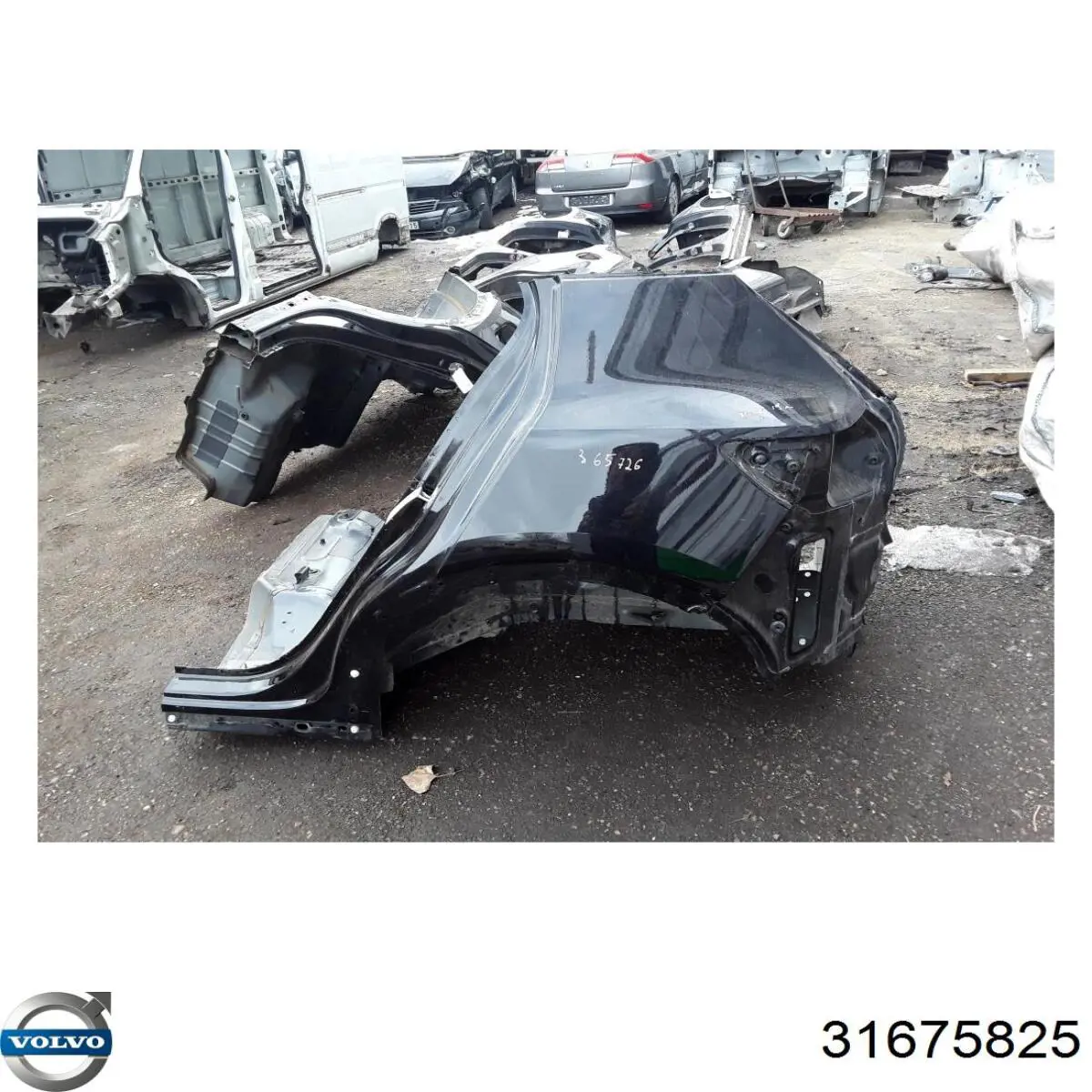 32310036 Volvo Бічна частина задня ліва