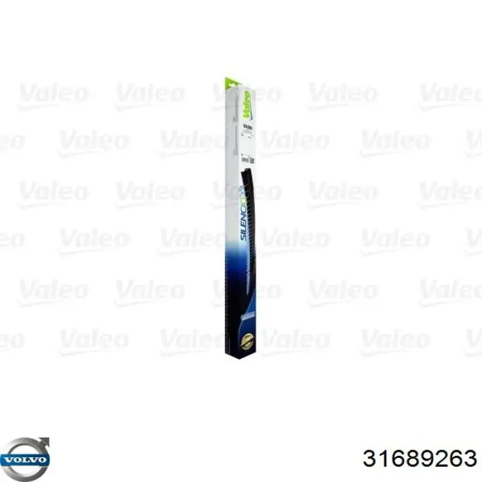 Щітка-двірник лобового скла, водійська Volvo 31689263 ціна, від 59.23 USD