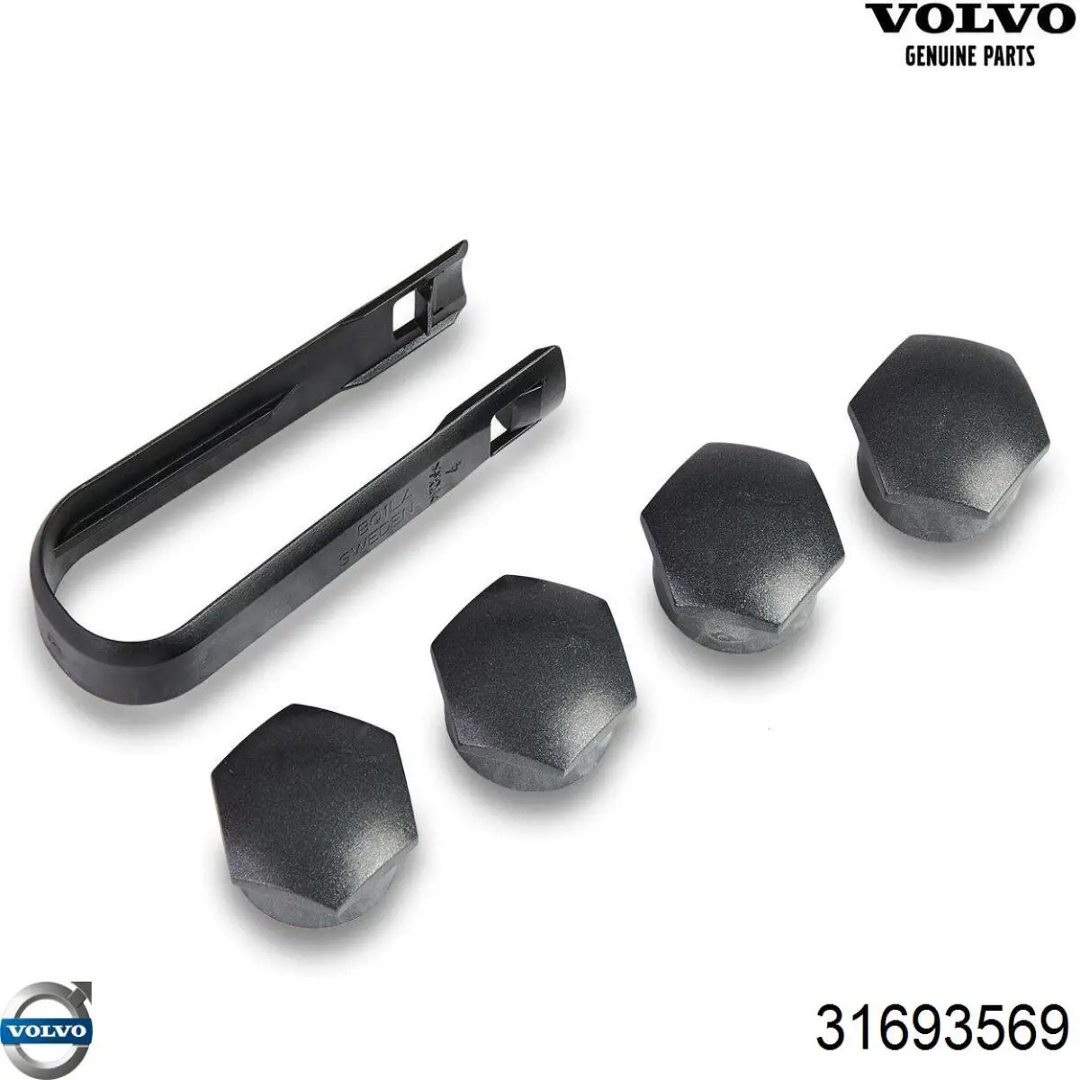 Купити 31693569 Volvo Гумка щітки склоочисника, комплект