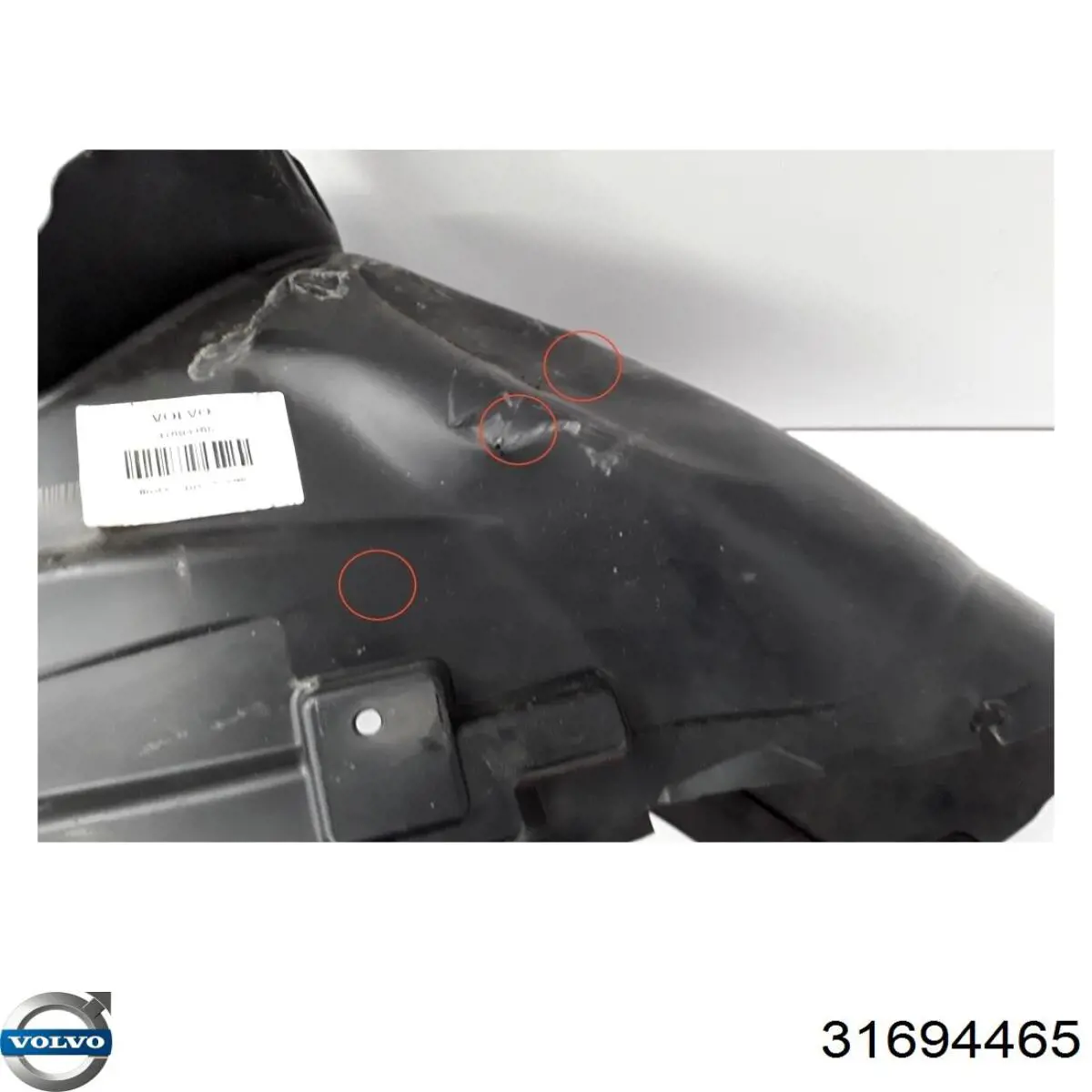 Купити 31694465 Volvo Підкрилок передній правий