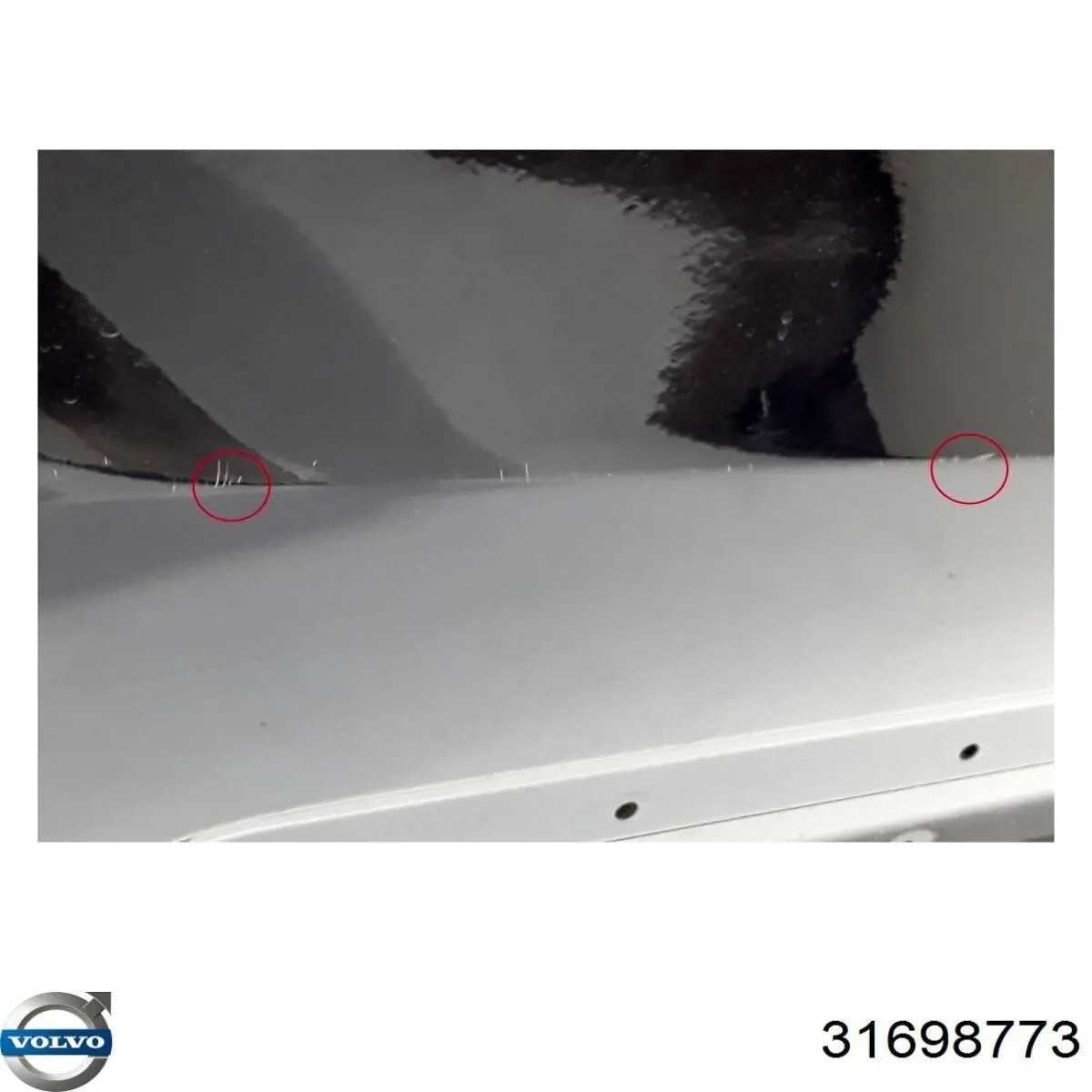 Двері задні, праві 31698773 Volvo