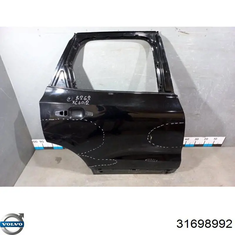 Двері задні, праві 32345943 Volvo