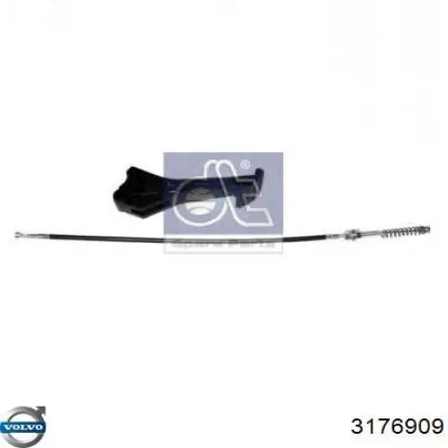 Купити 3176909 Volvo Трос газу
