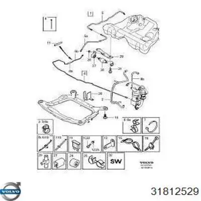 Купити 31812529 Volvo 
