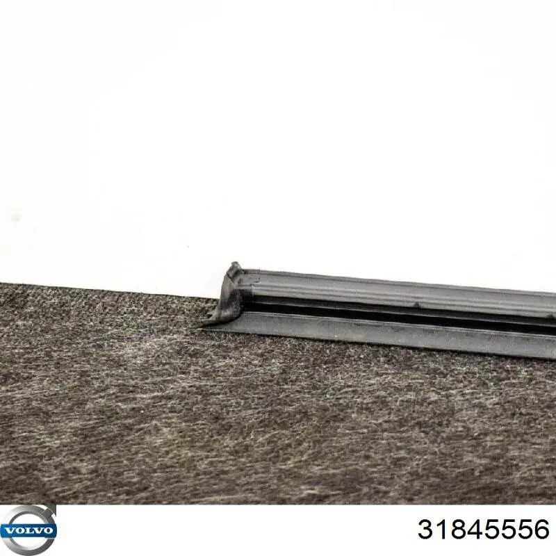 31352708 Volvo Ущільнювач скла передніх дверей лівої, внутрішній (планка)
