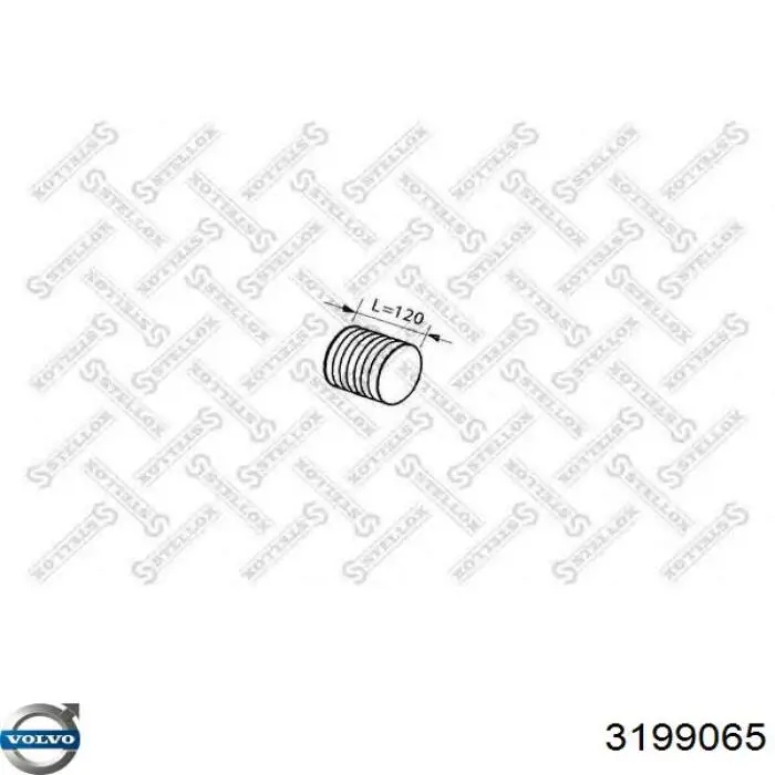 3199065 Volvo Гофра вихлопної системи