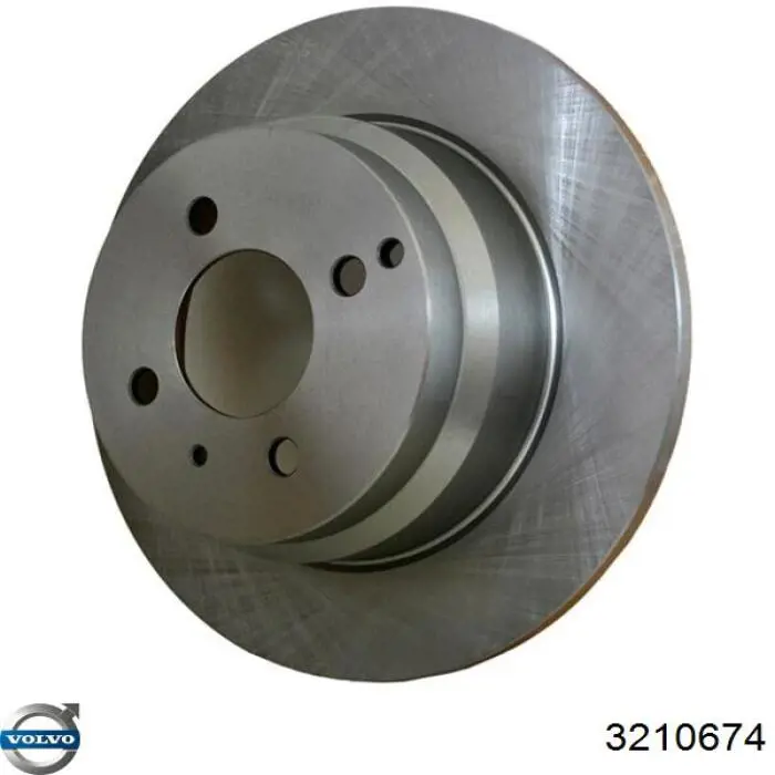 Диск переднього гальма Volvo 3210674 ціна, від 26.84 USD