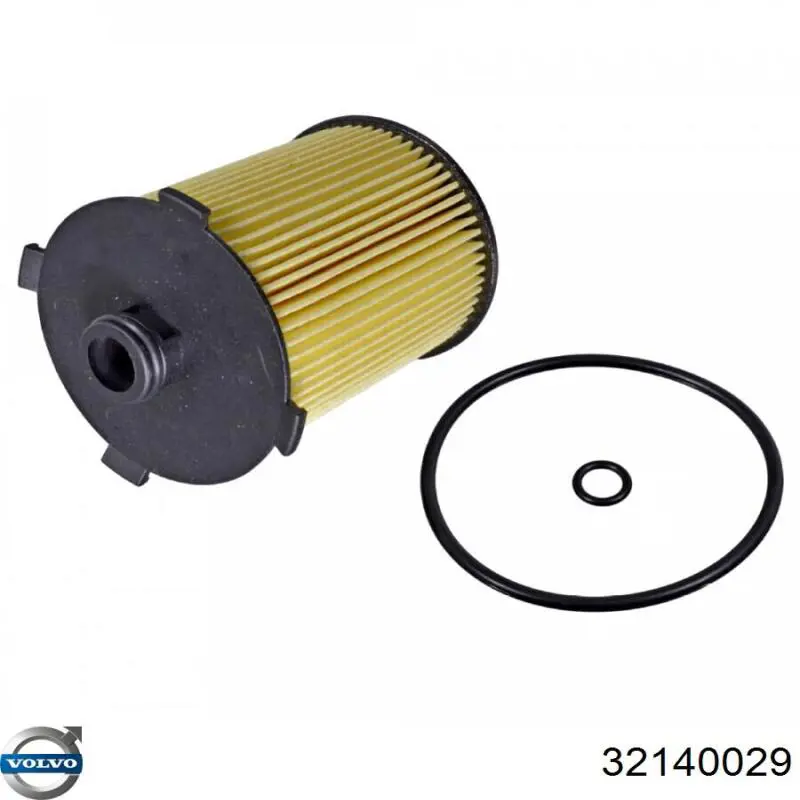 Масляний фільтр двигуна Volvo 32140029 ціна, від 12.33 USD