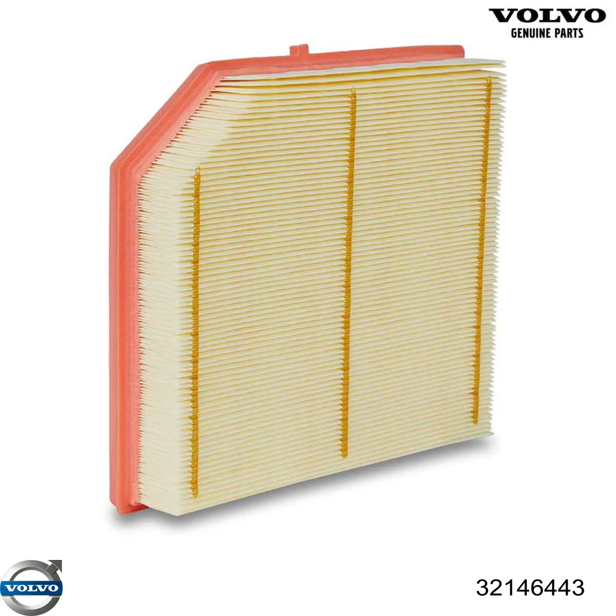 Елемент повітряного фільтра Volvo 32146443 ціна, від 19.03 USD