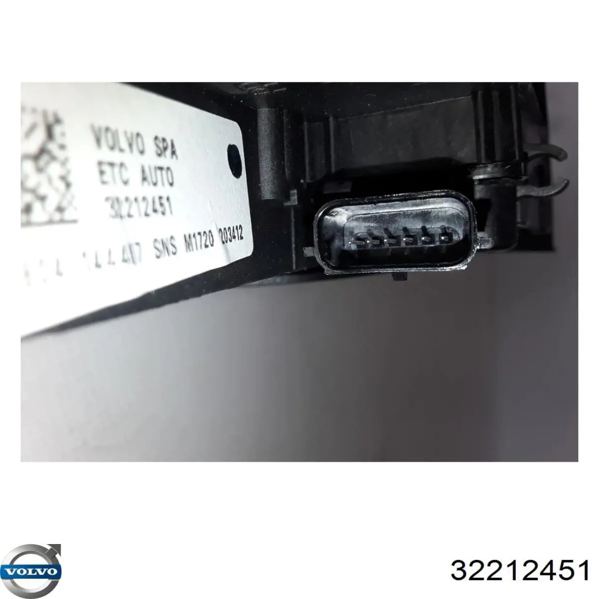 Купити 32212451 Volvo Педаль газу