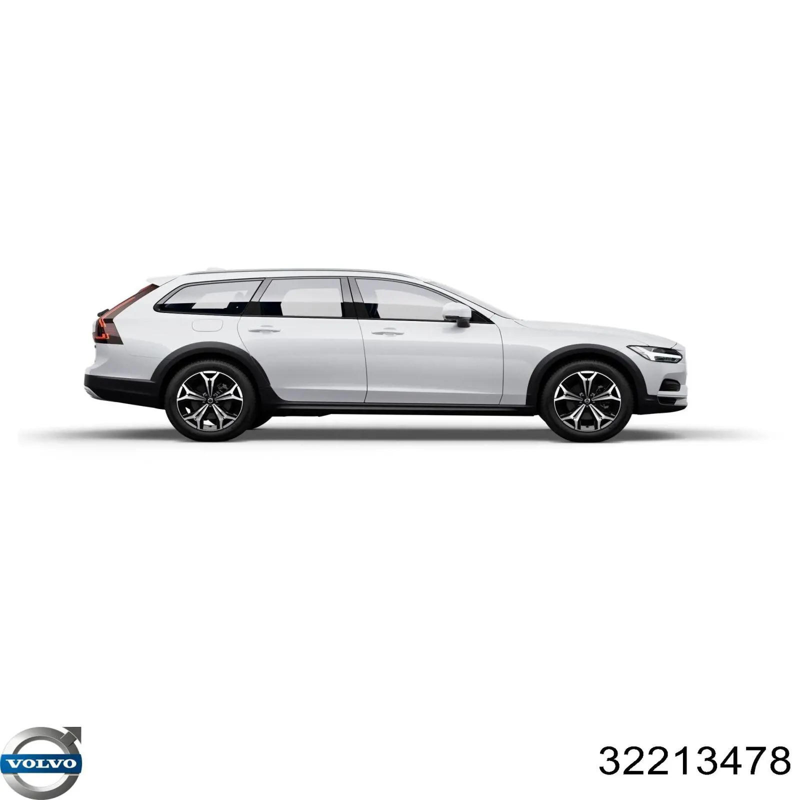 Купити 32213478 Volvo Прокладка EGR-клапана рециркуляції