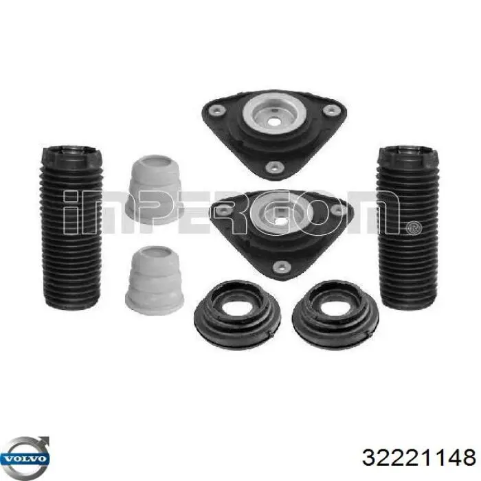 Опора стійки амортизатора переднього Volvo 32221148 ціна, від 15.00 USD