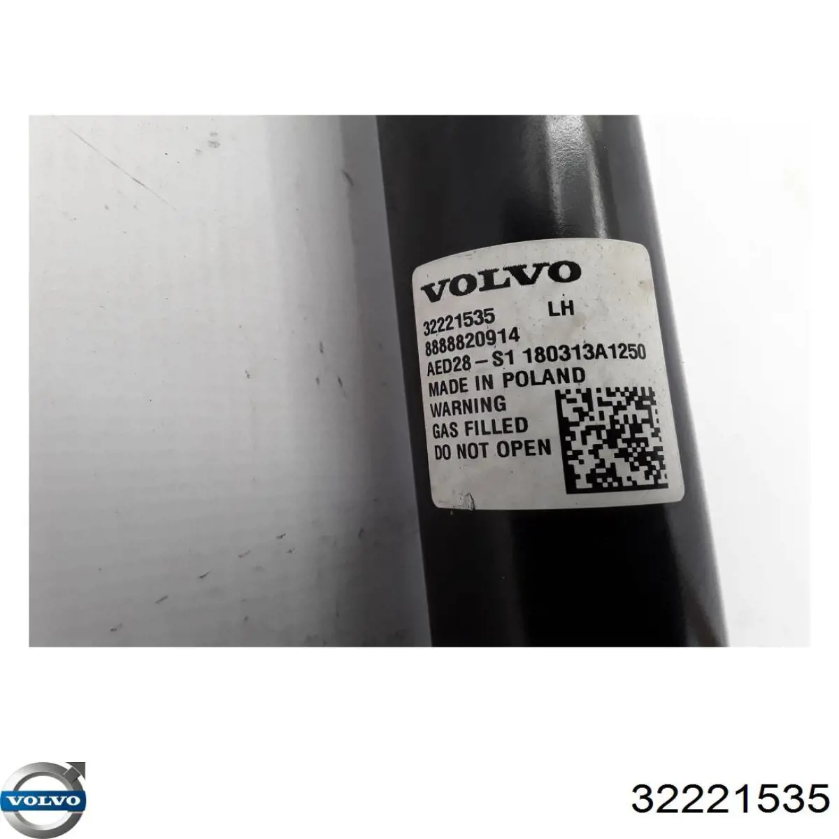 Купити 32221535 Volvo Амортизатор задній, лівий